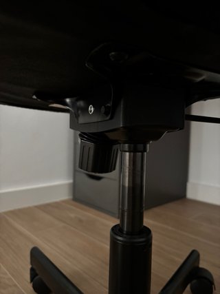 Silla de escritorio Renberget Negra