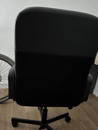Silla de escritorio Renberget Negra