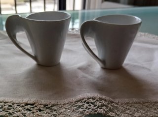 NewWave Tazzina da caffè in porcellana bianca