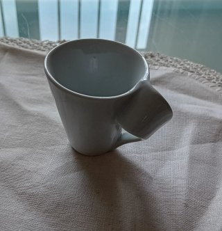 NewWave Tazzina da caffè in porcellana bianca