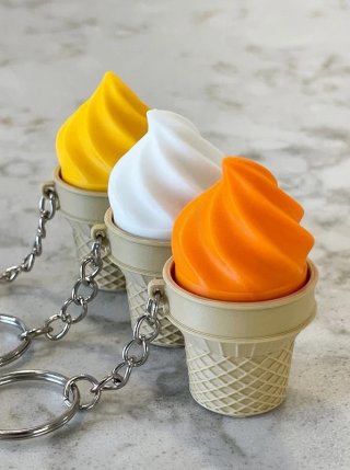 Llavero Helado Fidget Toy