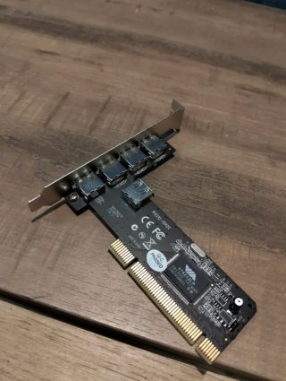 Tarjeta PCI M-Cab USB 2.0 5 Puertos