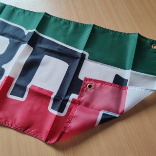 Bandeira Abarth 180x45 cm