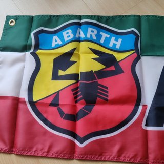 Bandeira Abarth 180x45 cm