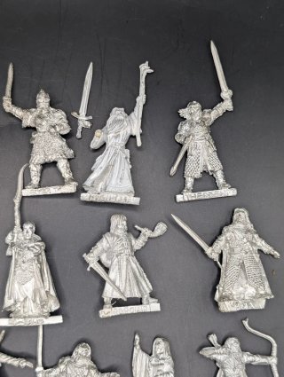 Personajes el señor de los anillos Warhammer Metal