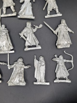 Personajes el señor de los anillos Warhammer Metal