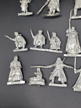 Personajes el señor de los anillos Warhammer Metal
