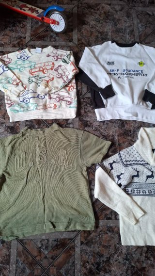 Lote Ropa Niños 5-6-7 Años de Zara, H&M