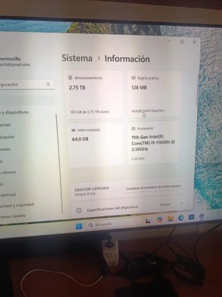 Mini PC Hystou i9 11900H 64GB RAM 3TB