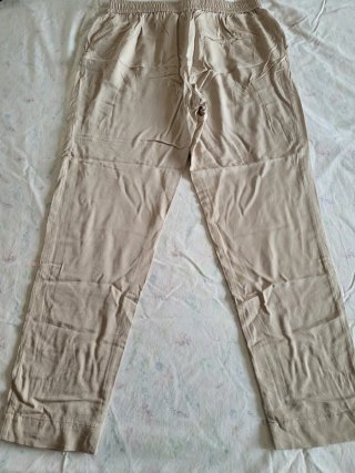 Pantalón Mango Beige Talla S