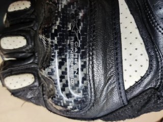 Guantes Moto Alpinestars Negros y Blancos