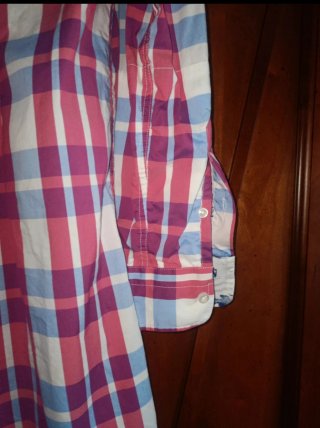 ✅•Camisa a cuadros de manga larga para mujer.
