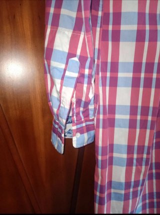 ✅•Camisa a cuadros de manga larga para mujer.