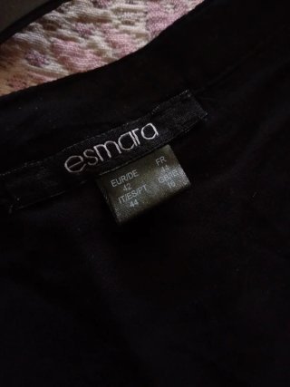 Camisa Negra Manga Larga