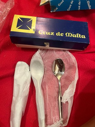 Set Cucharas café Cruz de Malta