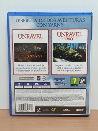 UNRAVEL 1 y 2 (PS4) COLECCIÓN YARNI