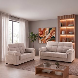 Sofá 3+2 plazas Muebles Aiko Beige