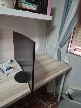 Monitor PC Curvo Negro 27 pulgadas