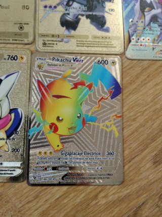Cartas Pokémon Metálicas Varias