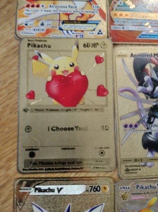 Cartas Pokémon Metálicas Varias