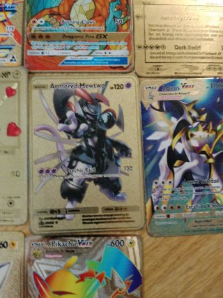 Cartas Pokémon Metálicas Varias