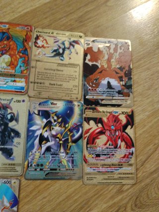 Cartas Pokémon Metálicas Varias