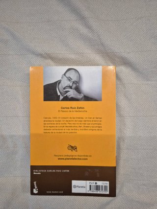 Tres libros de Carlos Ruiz Zafón