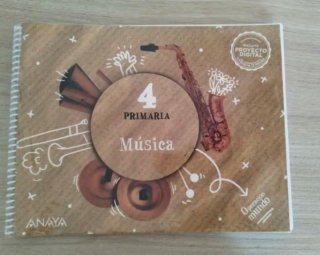 Libro Música 4 Primaria Anaya