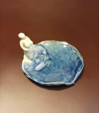 Plato / Vacíabolsillos artesanal Venus estanque