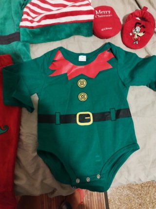 Set neonato Natale elfo Disney