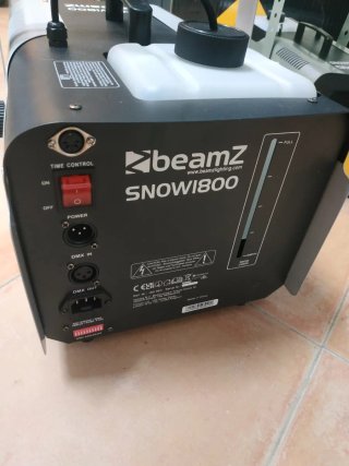 Máquina de nieve Beamz SNOW1800