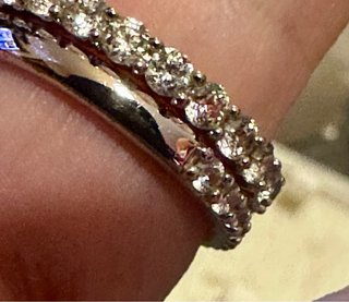 Set 2 Anelli Swarovski Stilla 5647662 Misura 55