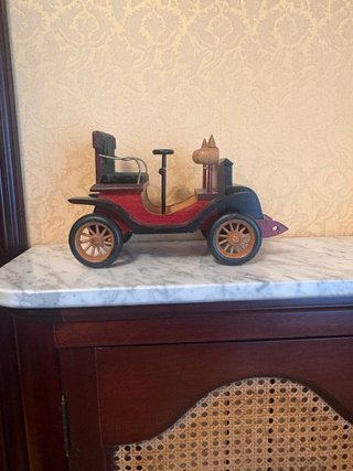 Coche Madera Vintage Decorativo