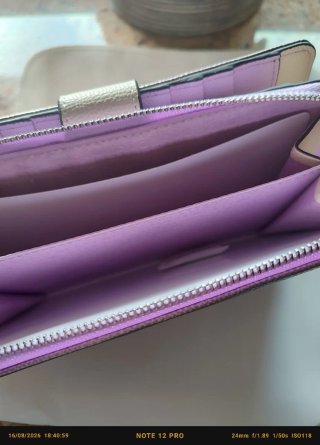 Cartera Tous plateada con oso