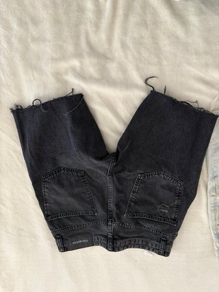 Lote 2 Pantalones Cortos Vaqueros Desgastados