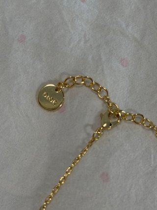 Collar Dior Corazón Rojo Perlas CD