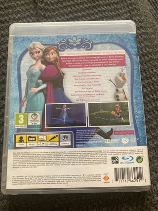 Singstar Frozen El Reino del Hielo PS3