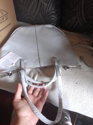 Bolso Polène Cyme Mini Taupe Opale