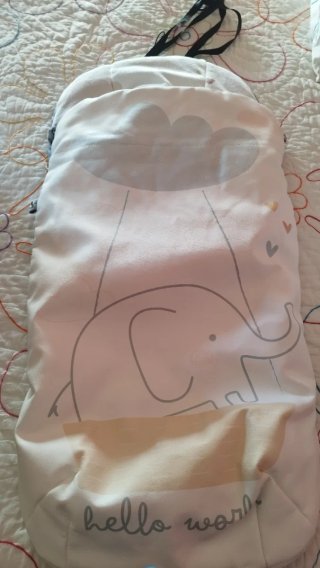 Saco carrito invierno + manoplas elefantes