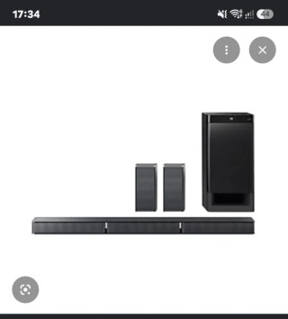 Barra de Sonido Sony HT-RT3 Negra