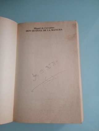 Libro Don Quijote de la Mancha