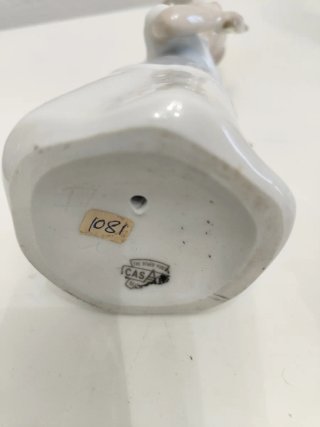 Lote 5 Figuras Porcelana y Cerámica