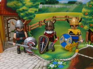 Playmobil Vikingos con Accesorios