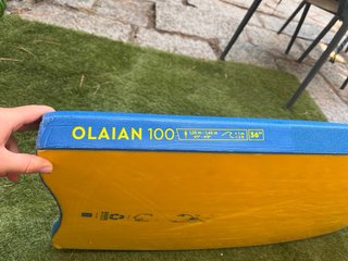 Bodyboard Olaian 100 Azul/Amarillo