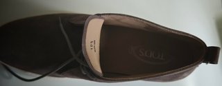 Botas Tod's Ante Marrones Nuevos. TALLA 10 1/2