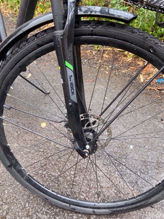 Bicicleta Moma Bikes Trekking Negra