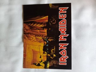Tarjetas musicales Iron Maiden y Spandau Ballet