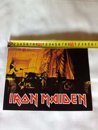 Tarjetas musicales Iron Maiden y Spandau Ballet