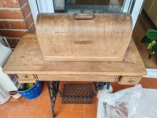Máquina de coser Singer antigua 1927