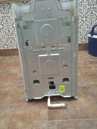 Calentador gas natural DEKSIA blanco